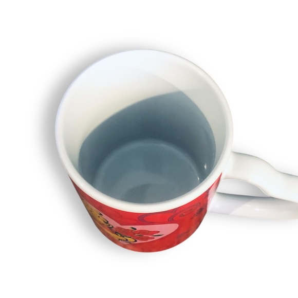 Disney Store Winnie The Pooh Heart Shaped Handle Mug Coffee Cup Valentine's Day - Picture 2 of 4